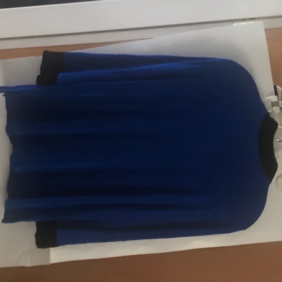 New Sapphire with Black Trim Softwear by Mark Singer Jacket Button Down - Picture 12 of 16